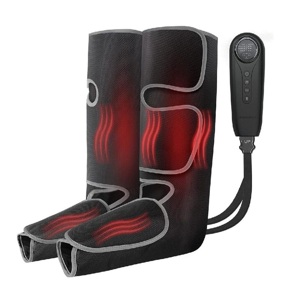 Medcursor Air Compression Leg Massager with Heat for Circulation Fatigue NEW